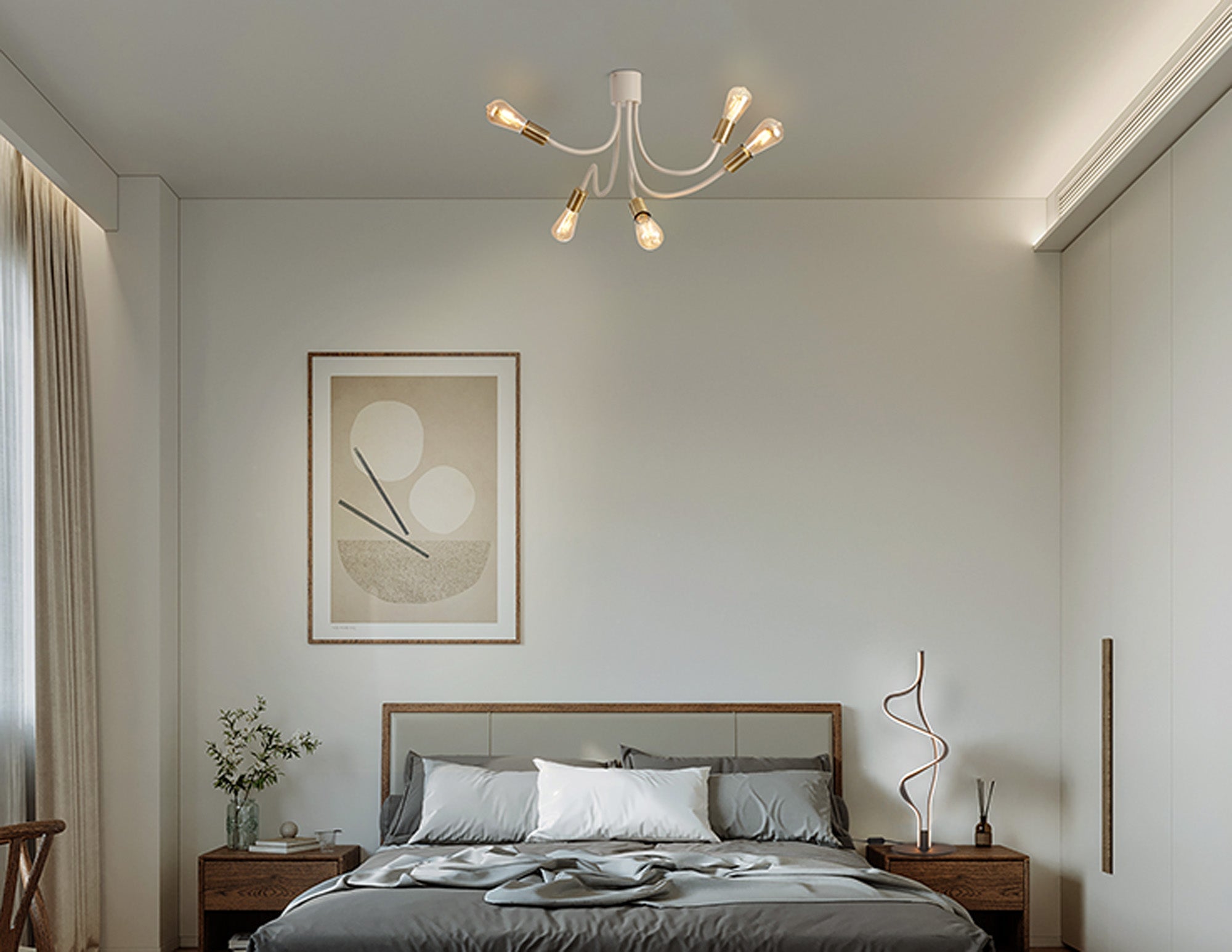 Luminosity Designs - Knot Loop Table Light, 1 x 18W LED, Triac Dimmable, 3000K, 1400lm - Luminosity Designs Ltd