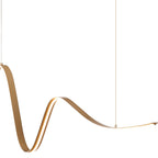 Luminosity Designs - Knot Wave Pendant, 1 x 34W LED, Triac Dimmable, 3000K, 2000lm - Luminosity Designs Ltd