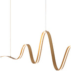 Luminosity Designs - Knot Wave Pendant, 1 x 34W LED, Triac Dimmable, 3000K, 2000lm - Luminosity Designs Ltd