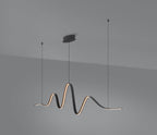 Luminosity Designs - Knot Wave Pendant, 1 x 34W LED, Triac Dimmable, 3000K, 2000lm - Luminosity Designs Ltd