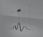 Luminosity Designs - Knot Wave Pendant, 1 x 34W LED, Triac Dimmable, 3000K, 2000lm - Luminosity Designs Ltd