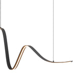 Luminosity Designs - Knot Wave Pendant, 1 x 34W LED, Triac Dimmable, 3000K, 2000lm - Luminosity Designs Ltd