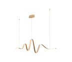 Luminosity Designs - Knot Wave Pendant, 1 x 34W LED, Triac Dimmable, 3000K, 2000lm - Luminosity Designs Ltd