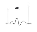 Luminosity Designs - Knot Wave Pendant, 1 x 34W LED, Triac Dimmable, 3000K, 2000lm - Luminosity Designs Ltd