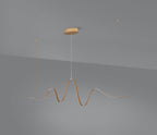 Luminosity Designs - Knot Wave Pendant, 1 x 34W LED, Triac Dimmable, 3000K, 2000lm - Luminosity Designs Ltd