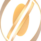 Knot Loop Wall Light, 1 x 13W LED, Triac Dimmable, 3000K, 770lm