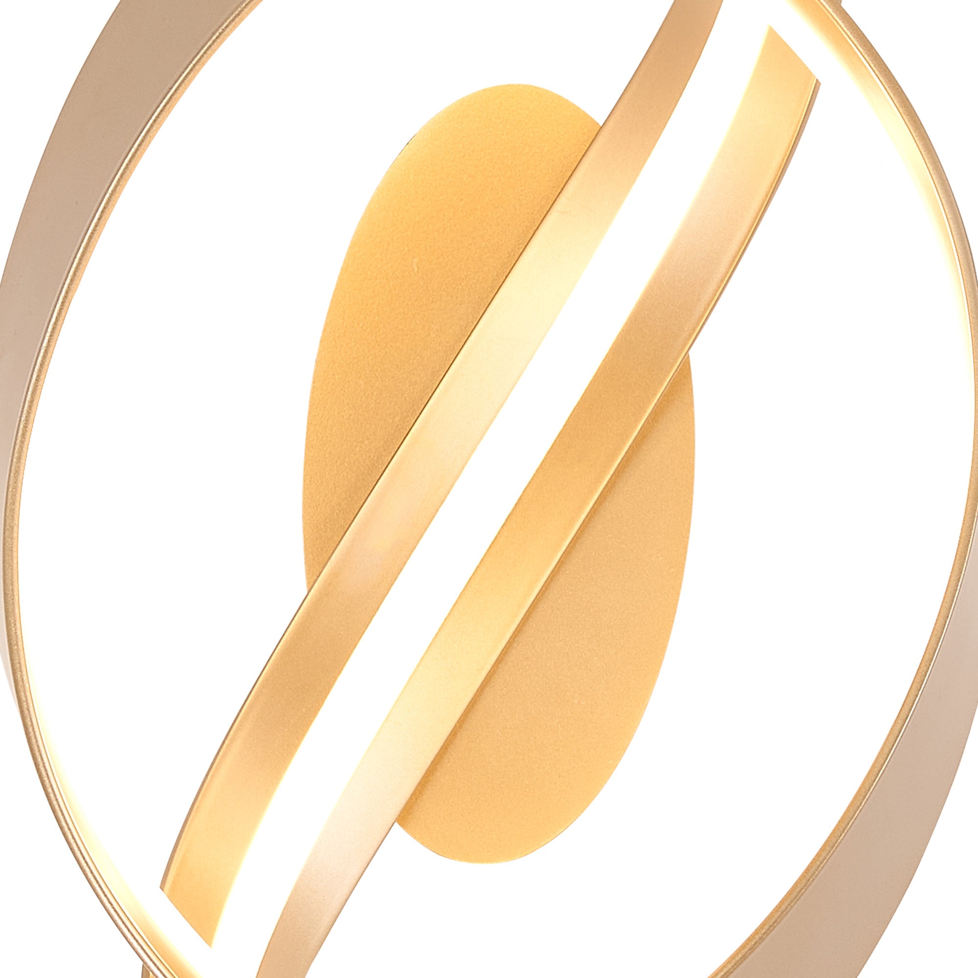 Knot Loop Wall Light, 1 x 13W LED, Triac Dimmable, 3000K, 770lm