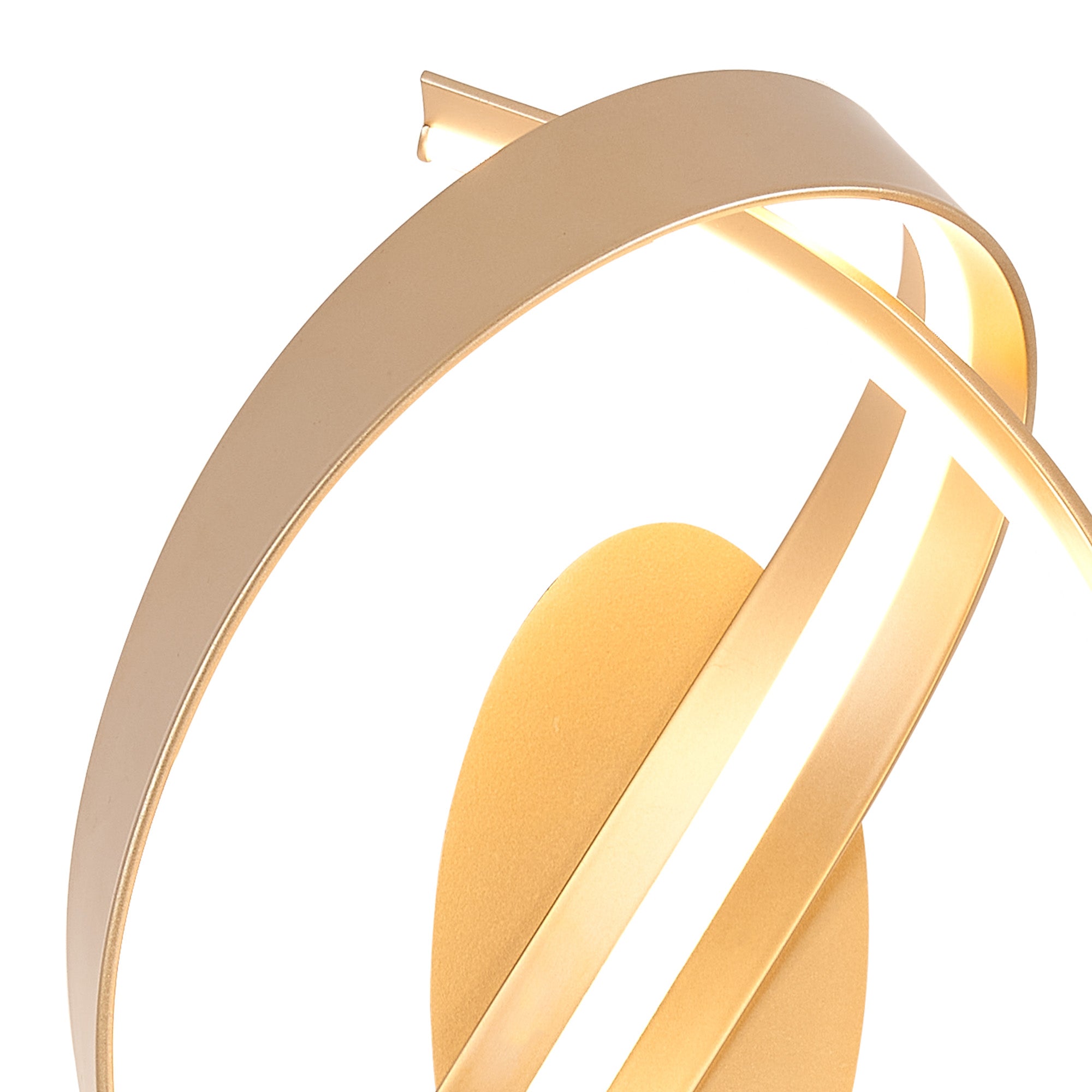 Knot Loop Wall Light, 1 x 13W LED, Triac Dimmable, 3000K, 770lm