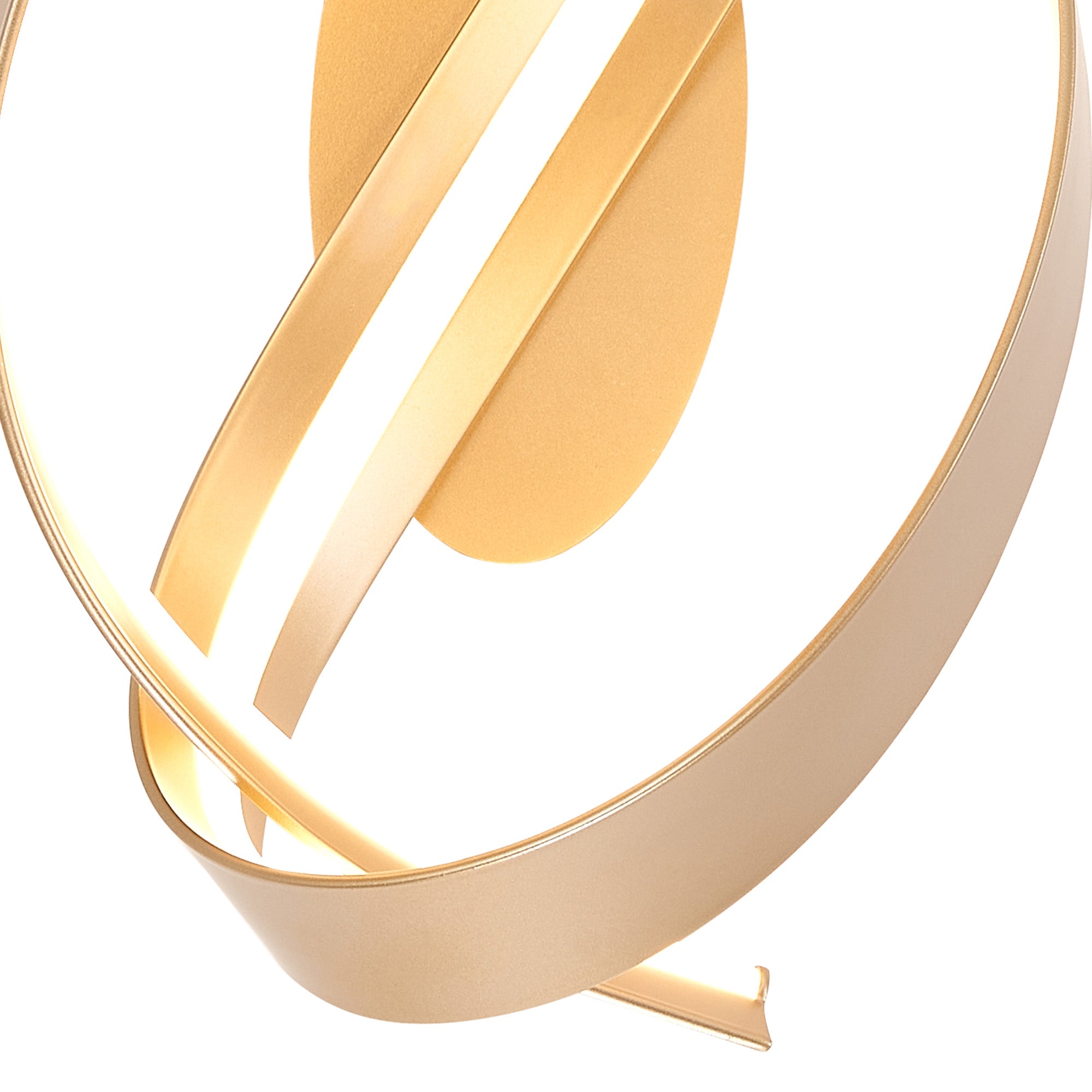 Knot Loop Wall Light, 1 x 13W LED, Triac Dimmable, 3000K, 770lm