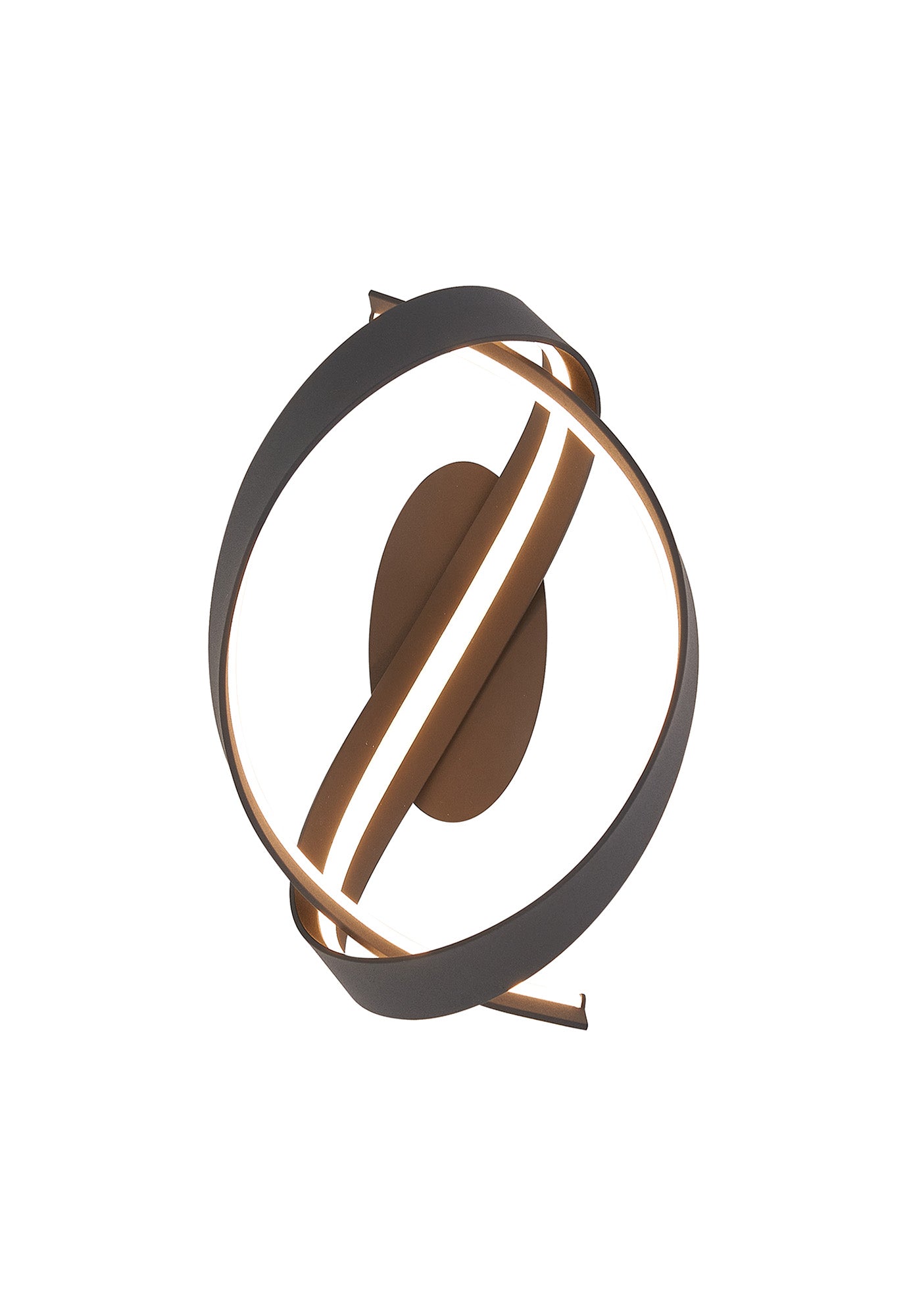 Knot Loop Wall Light, 1 x 13W LED, Triac Dimmable, 3000K, 770lm