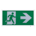 Crompton Lamps - Krios LED Emergency Wall Box - Legend Only (Light NOT Included) - Luminosity Designs Ltd