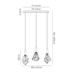 Deco - Kristoff Bar Pendant - Luminosity Designs Ltd