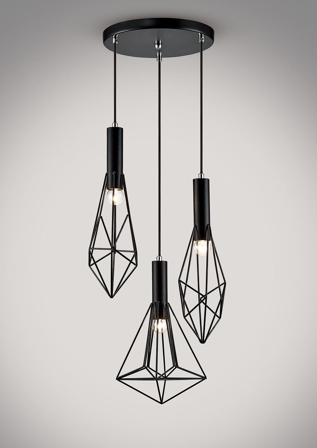 Deco - Kristoff Circular Pendant - Luminosity Designs Ltd