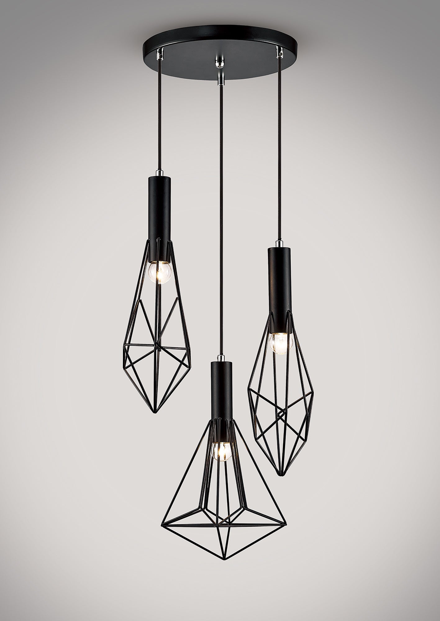 Deco - Kristoff Circular Pendant - Luminosity Designs Ltd