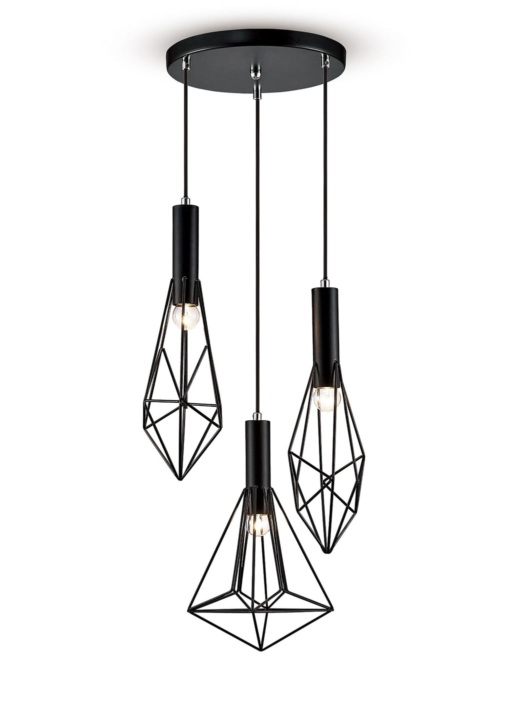 Deco - Kristoff Circular Pendant - Luminosity Designs Ltd