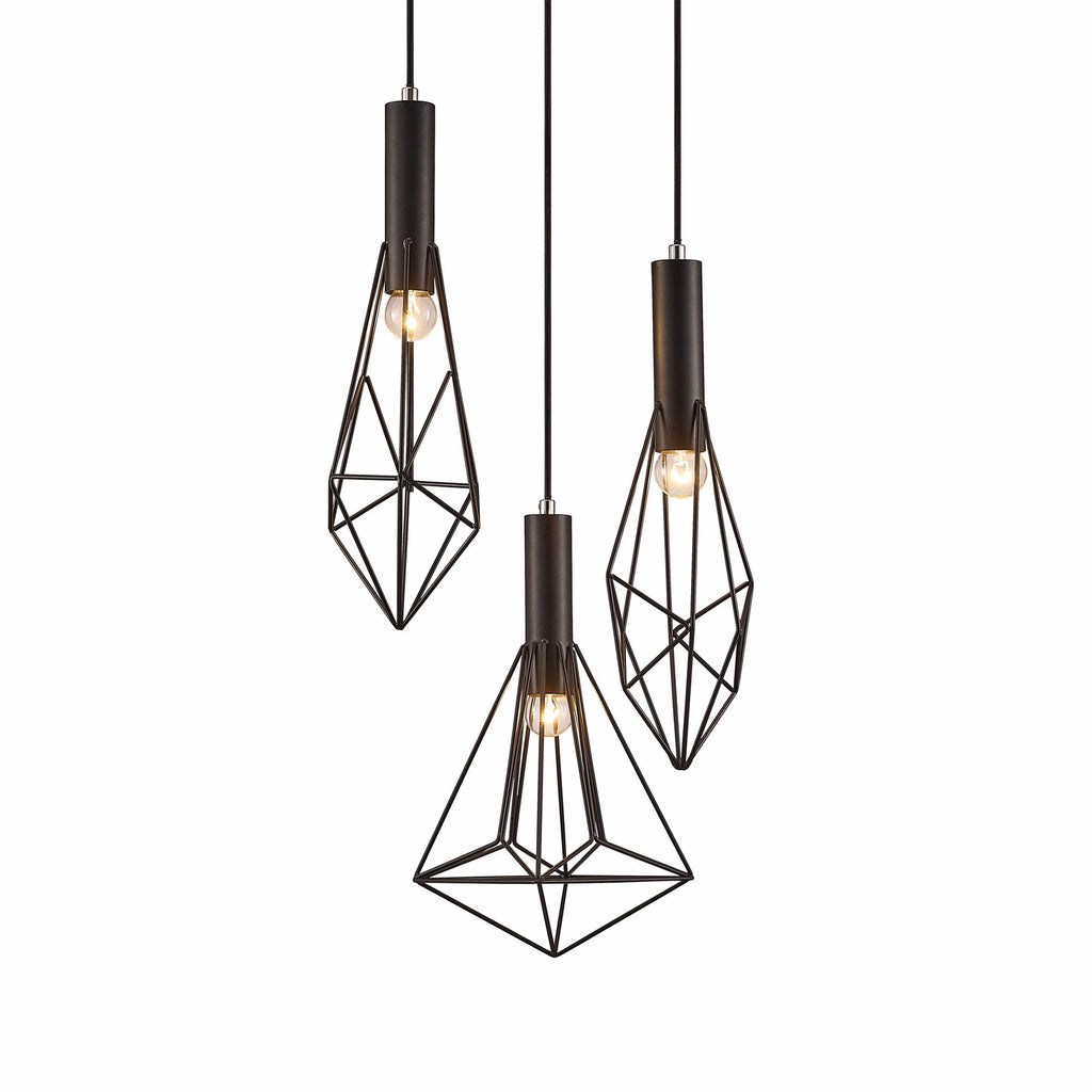 Deco - Kristoff Circular Pendant - Luminosity Designs Ltd