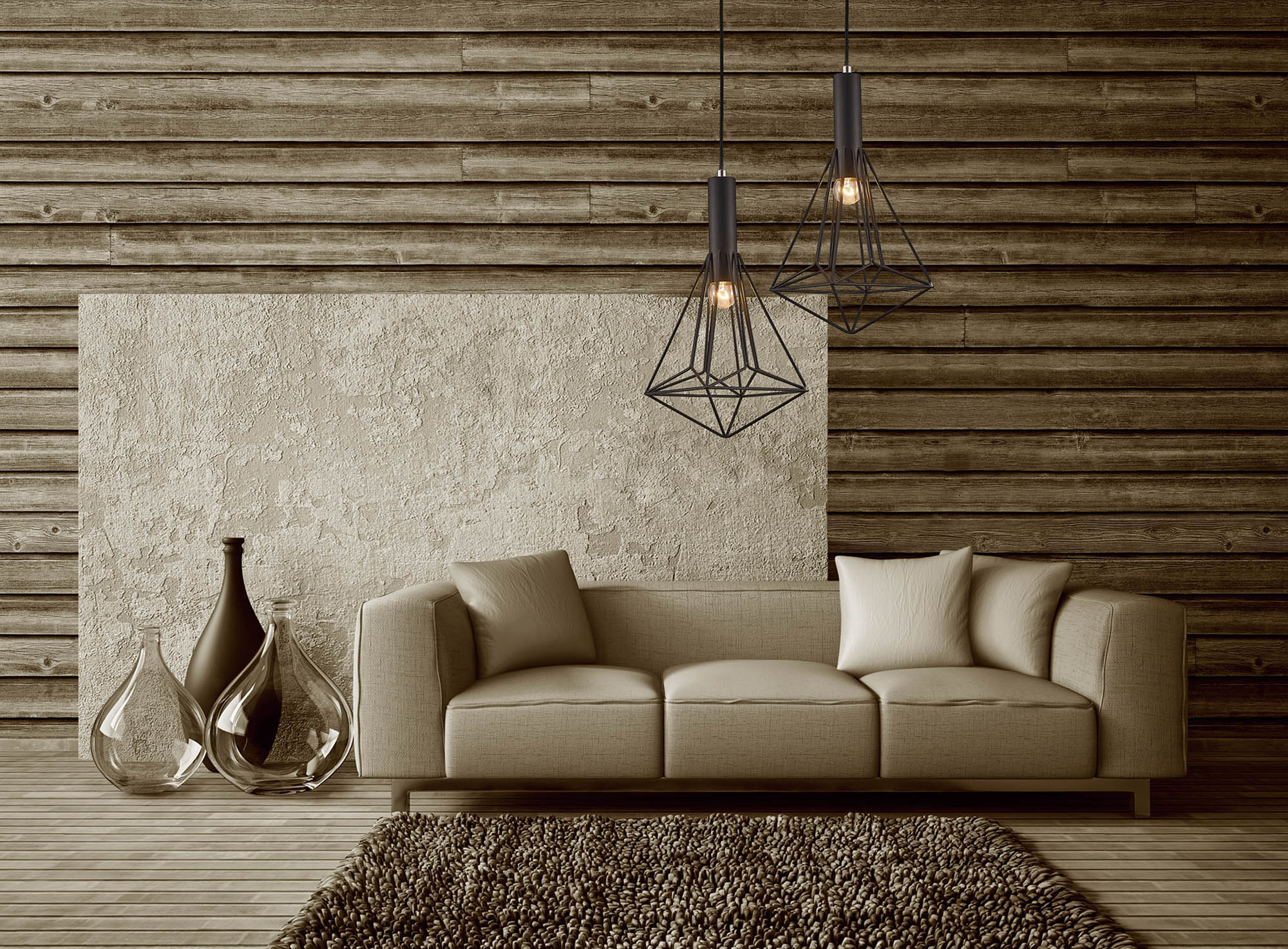 Deco - Kristoff Single Pendant - Luminosity Designs Ltd