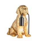 Endon - Labrador Puppy Sculpture Table Lamp With Braided Cable and E14 Lamp holder (ENDON 107364 / 107365) - Luminosity Designs Ltd