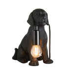 Endon - Labrador Puppy Sculpture Table Lamp With Braided Cable and E14 Lamp holder (ENDON 107364 / 107365) - Luminosity Designs Ltd