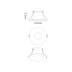 Mantra Fusion - Lagos GU10 Recessed Spotlight by Mantra - Luminosity Designs Ltd