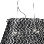 Diyas - Lanzo Pendant 4 Light E14 Black Chrome/Crystal (Diyas IL31121) - Luminosity Designs Ltd