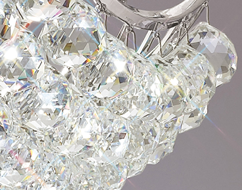 Diyas - Large Cesto Semi Flush Ceiling Light - Luminosity Designs Ltd