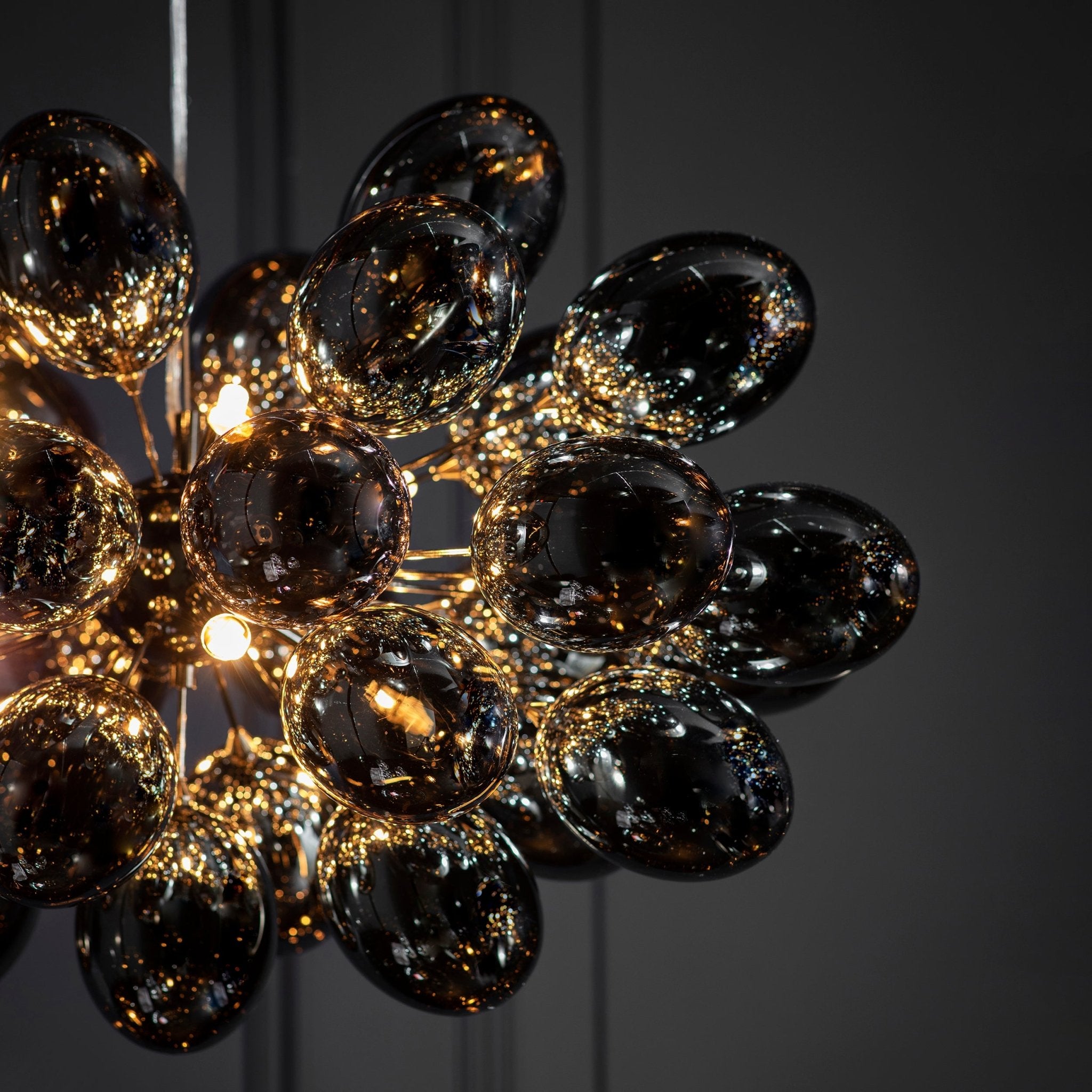 Luminosity Designs - Large Dark Infinity Cluster Pendant Light - Luminosity Designs Ltd