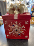 Luminosity Designs - Large resin musical Christmas Present - Luminosity Designs Ltd