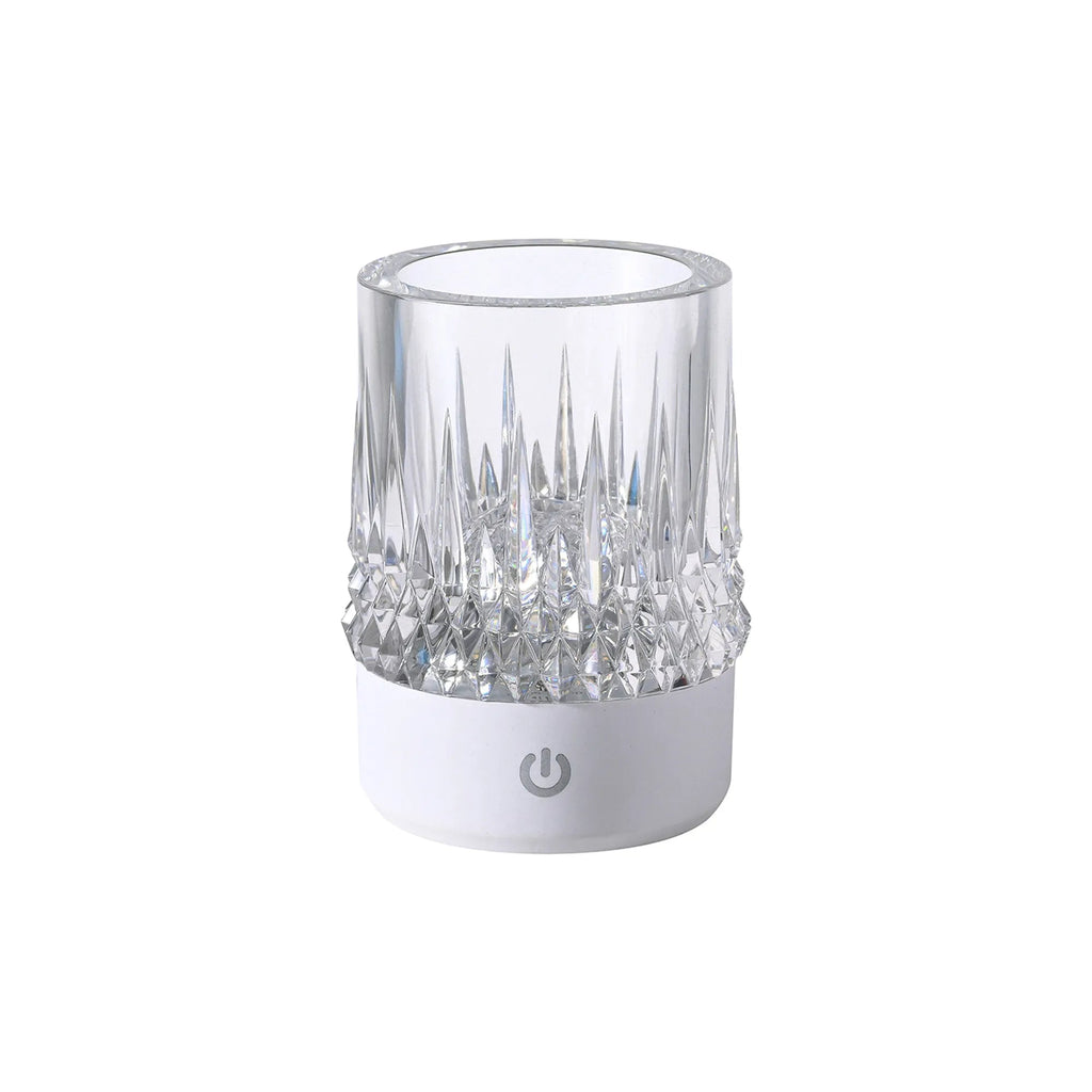Mantra - Lax Rechargeable Battery Operated Table Lamp, 1W LED, 3000K, 110lm, 3 - Step Touch Dimmable, IP44 - Luminosity Designs Ltd