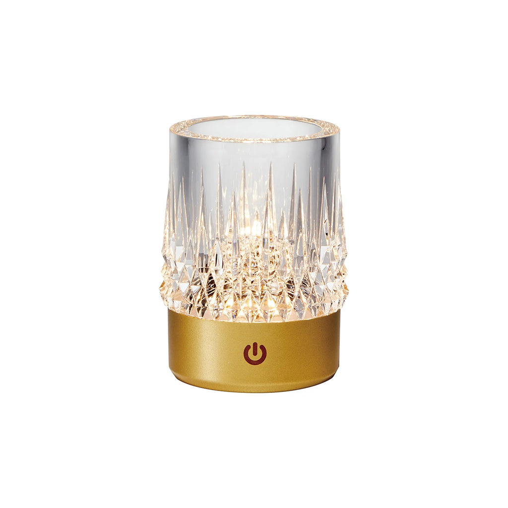 Mantra - Lax Rechargeable Battery Operated Table Lamp, 1W LED, 3000K, 110lm, 3 - Step Touch Dimmable, IP44 - Luminosity Designs Ltd