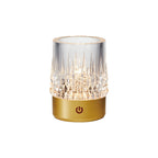 Mantra - Lax Rechargeable Battery Operated Table Lamp, 1W LED, 3000K, 110lm, 3 - Step Touch Dimmable, IP44 - Luminosity Designs Ltd