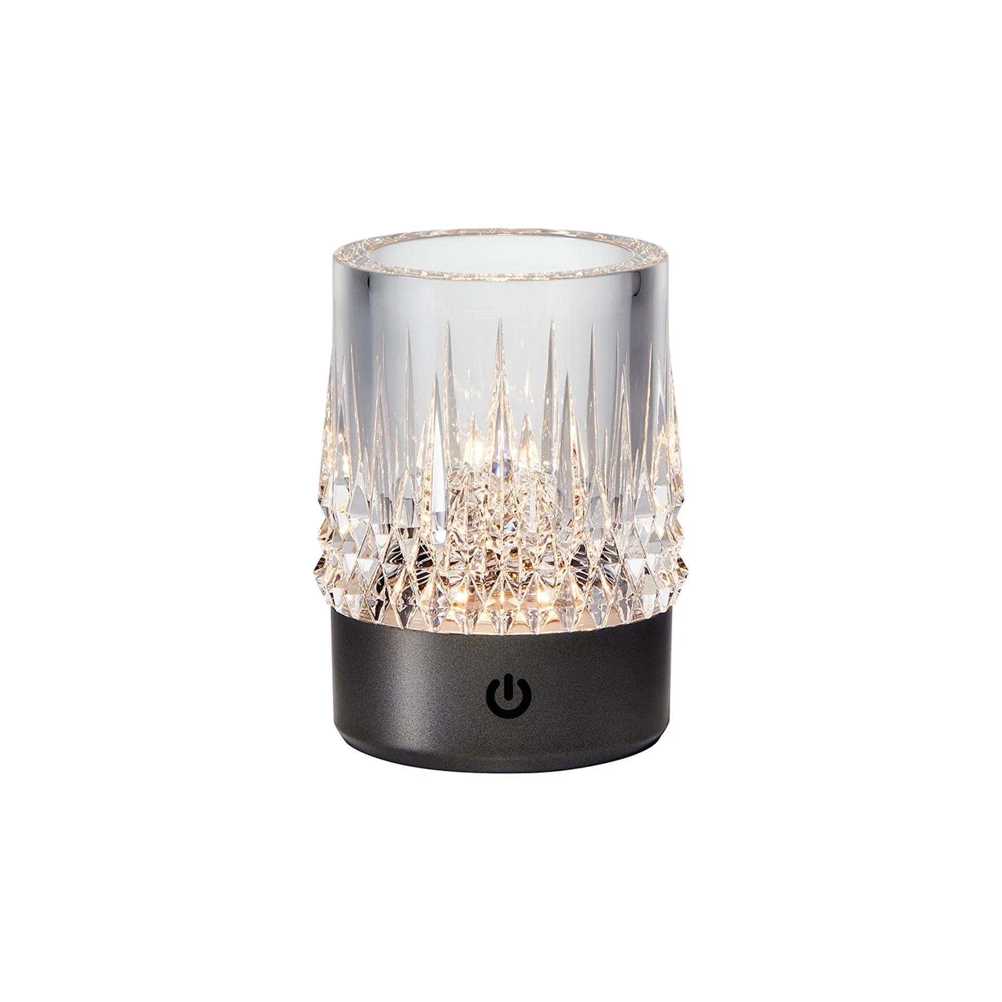 Mantra - Lax Rechargeable Battery Operated Table Lamp, 1W LED, 3000K, 110lm, 3 - Step Touch Dimmable, IP44 - Luminosity Designs Ltd