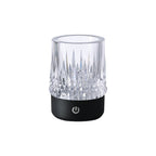 Mantra - Lax Rechargeable Battery Operated Table Lamp, 1W LED, 3000K, 110lm, 3 - Step Touch Dimmable, IP44 - Luminosity Designs Ltd