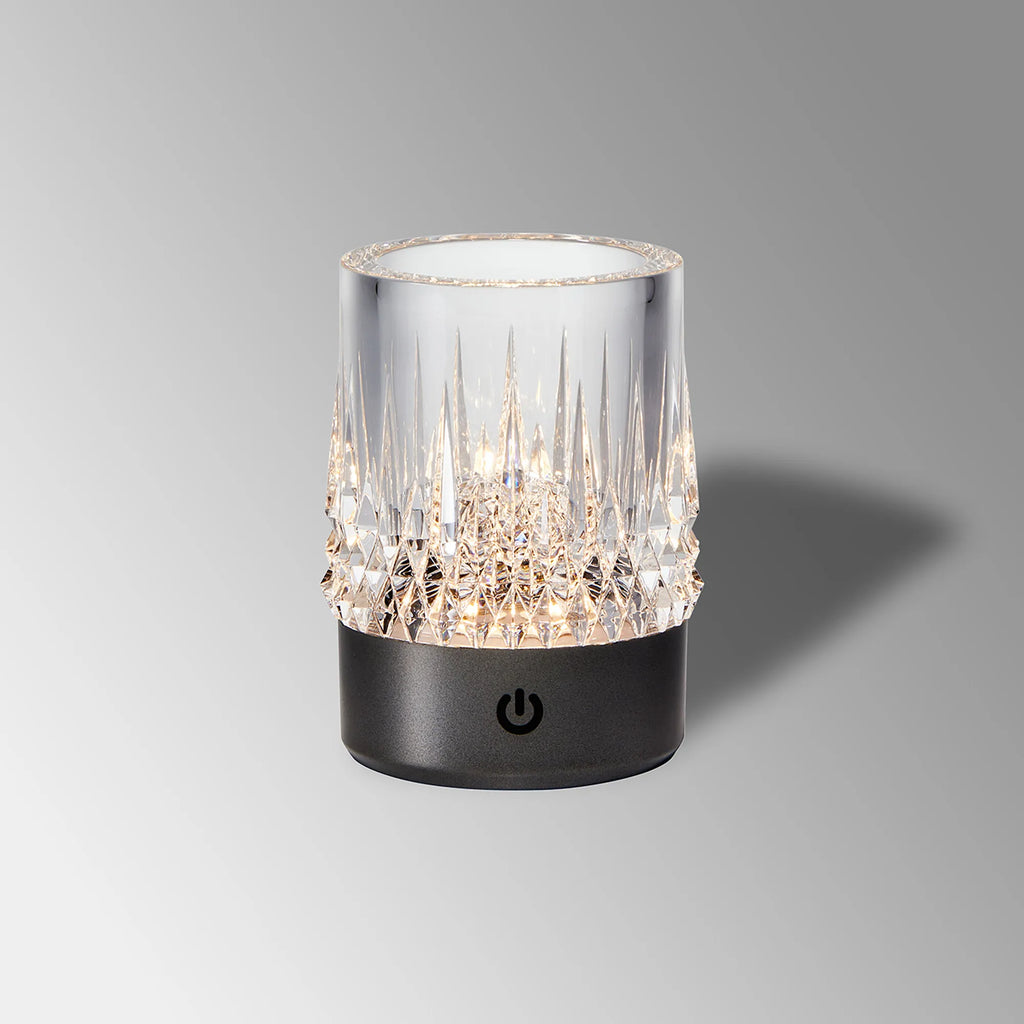 Lax Rechargeable Battery Operated Table Lamp, 1W LED, 3000K, 110lm, 3-Step Touch Dimmable, IP44