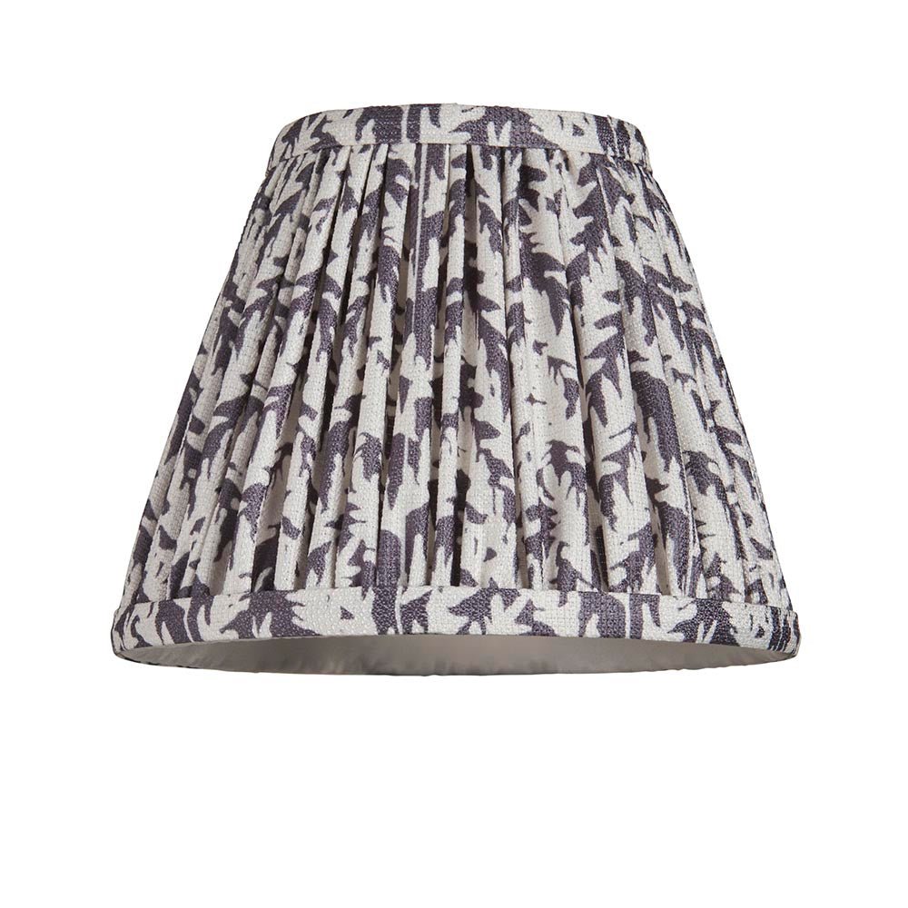Endon - Leaf 16cm Vintage Style Pleated Patterned Shade with Candle Clip - Luminosity Designs Ltd