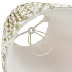 Endon - Leaf 16cm Vintage Style Pleated Patterned Shade with Candle Clip - Luminosity Designs Ltd