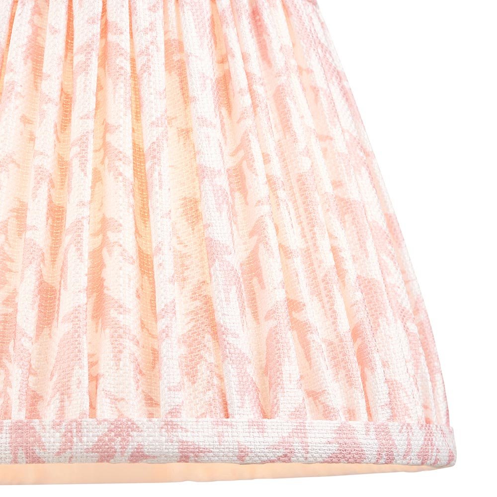 Endon - Leaf Vintage Patterned 20cm Tapered Shade - Luminosity Designs Ltd