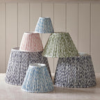 Endon - Leaf Vintage Patterned 20cm Tapered Shade - Luminosity Designs Ltd