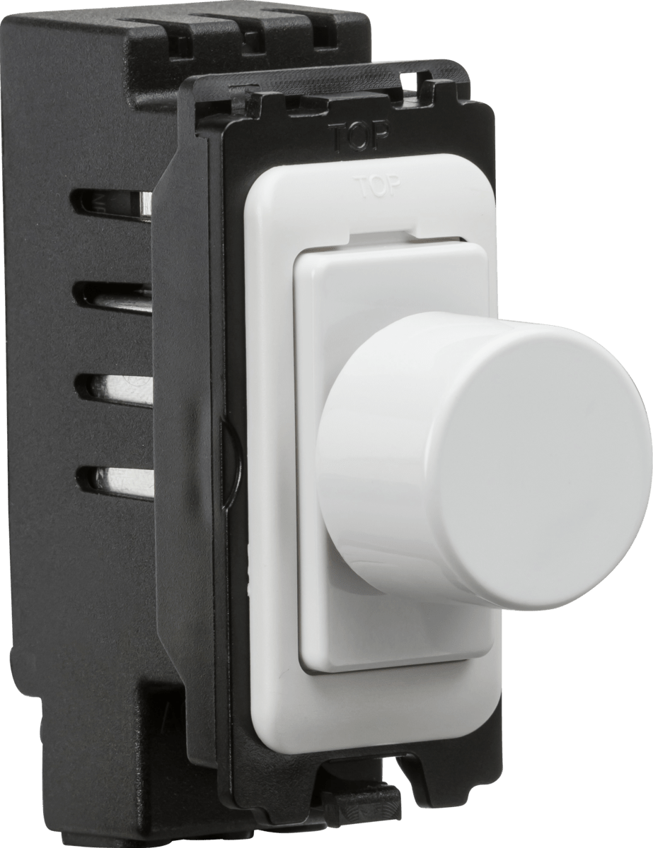 Luminosity Designs Ltd - LED Intelligent Dimmer and Light Switch Combination 1g Plate - Luminosity Designs Ltd