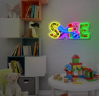 Luminosity Designs - Led Neon Smile Playroom Sign - Luminosity Designs Ltd