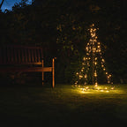 lse - LED Wire Christmas Tree with 130 Warm White Lights - Luminosity Designs Ltd