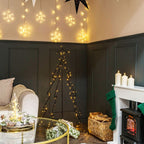 lse - LED Wire Christmas Tree with 130 Warm White Lights - Luminosity Designs Ltd