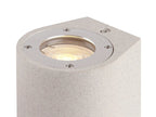 Mantra Fusion - Levi Natural Stone Round Wall Lamp, 2 x GU10 (Max 12W), IP65, 2yrs Warranty - Luminosity Designs Ltd