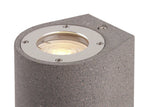 Mantra Fusion - Levi Natural Stone Round Wall Lamp, 2 x GU10 (Max 12W), IP65, 2yrs Warranty - Luminosity Designs Ltd