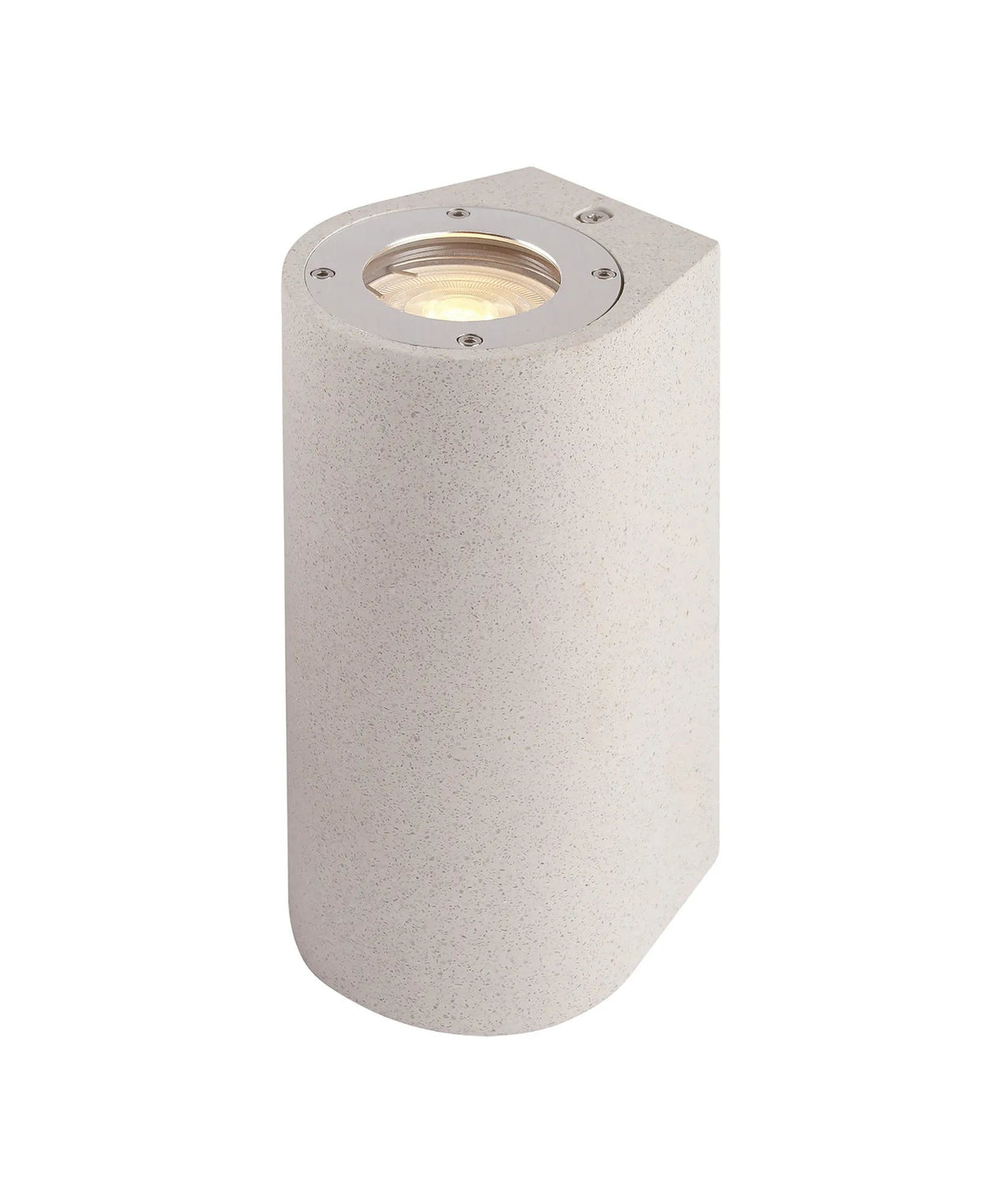 Mantra Fusion - Levi Natural Stone Round Wall Lamp, 2 x GU10 (Max 12W), IP65, 2yrs Warranty - Luminosity Designs Ltd