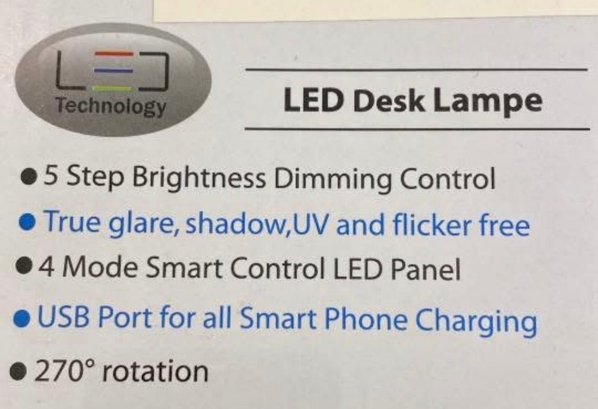 inspired - Lido Task Table Lamp - Luminosity Designs Ltd