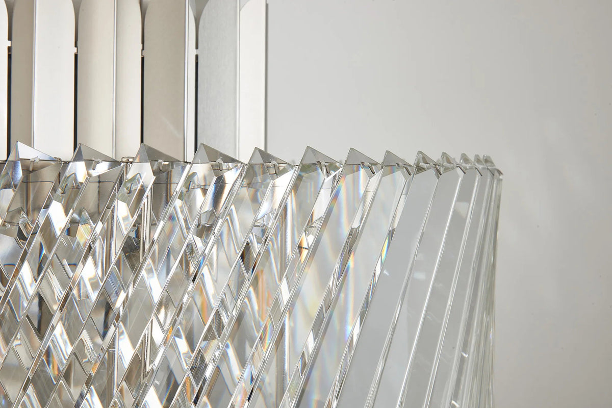 Luminosity Designs Ltd - Lola 43cm Chandelier Art Deco Style Pendant, 6 x E14 - Luminosity Designs Ltd