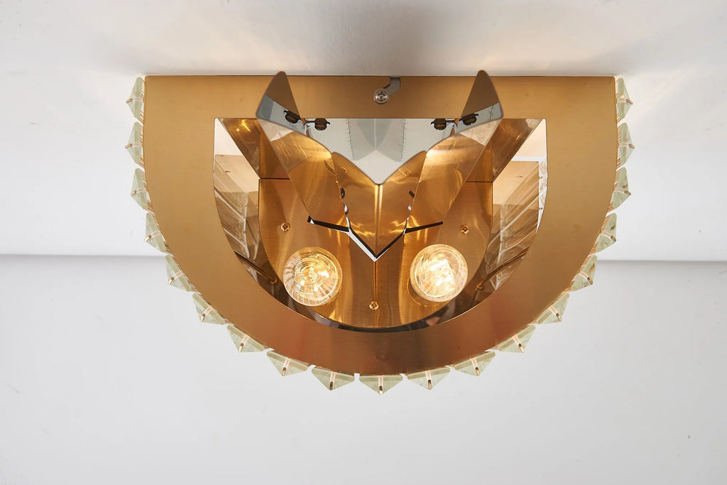 Luminosity Designs Ltd - Lola Art Deco Style Wall Light, 2 x E14 - Luminosity Designs Ltd