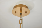 Lola 43cm Chandelier Art Deco Style Pendant, 6 x E14