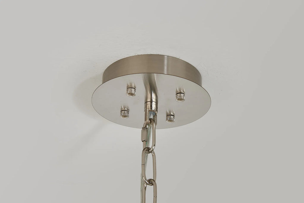Lola 43cm Chandelier Art Deco Style Pendant, 6 x E14